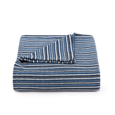 Couverture en coton piqué uni Tommy Hilfiger