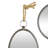 Bowen Metal Circle Wall Mirror