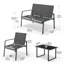 4 - Person Patio Dining Set with Rectangular Table-506814774