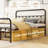 Bed Frame With Headboard Under Bed Storage No Box Spring Needed Black-108760582