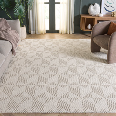 Lashad Performance Geometric Rug