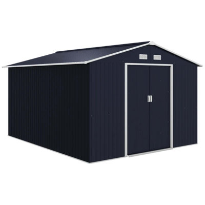 Metal Tool Shed, Outdoor Storage Shed