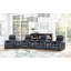 Fauteuil inclinable rembourré Theatre en noir