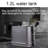 1500w High-temperature, High-pressure Steam Cleaner With Dual Cleaning Modes. Features A 1.2l Water Tank And 360° All-around Cleaning. Ideal For Whole-house Cleaning With A Handheld Steam Machine.