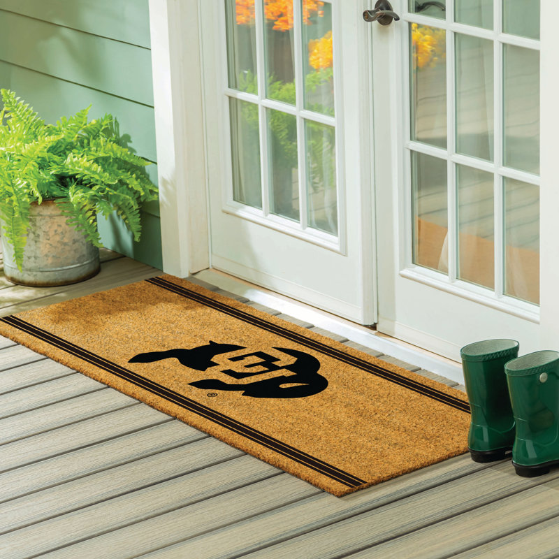 Très grand tapis couleur coco 60 po x 24 po University of Colorado