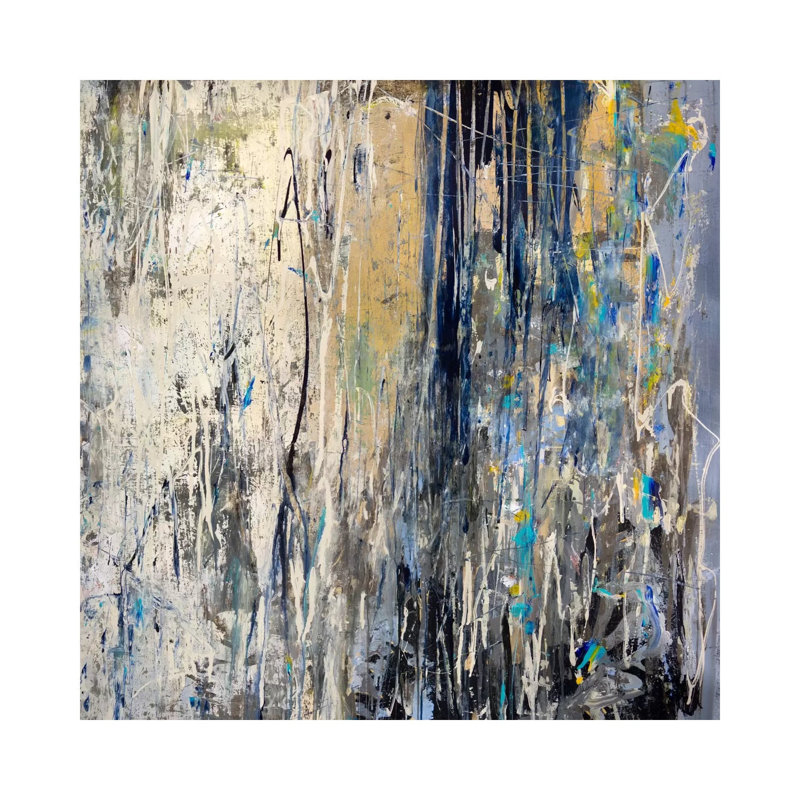 Italian Gold by Julian Spencer - Wrapped Canvas Painting, 93.98 cm H x 93.98 cm W x 3.175 cm D