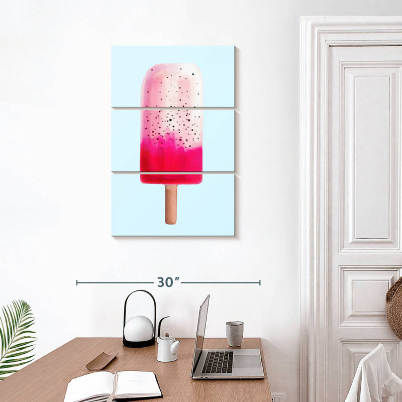Yarlin Dragon Fruit Popsicle, 32" H x 20" W