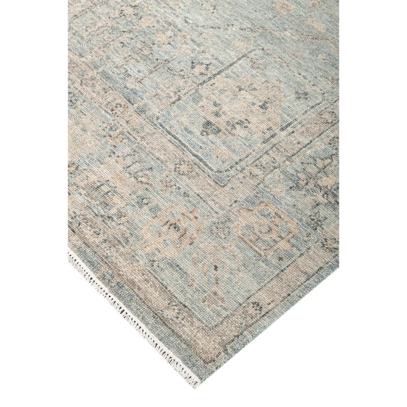 Handmade Wool Oriental Area Rug, Rectangle 9' x 12'