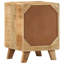 37cm W Solid Wood Bedside Table