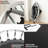 48" Solderable Round Indoor Fitness Trampoline with Handlebar