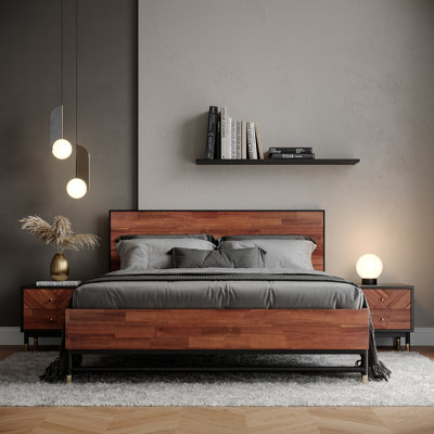 Lit en bois Dakota