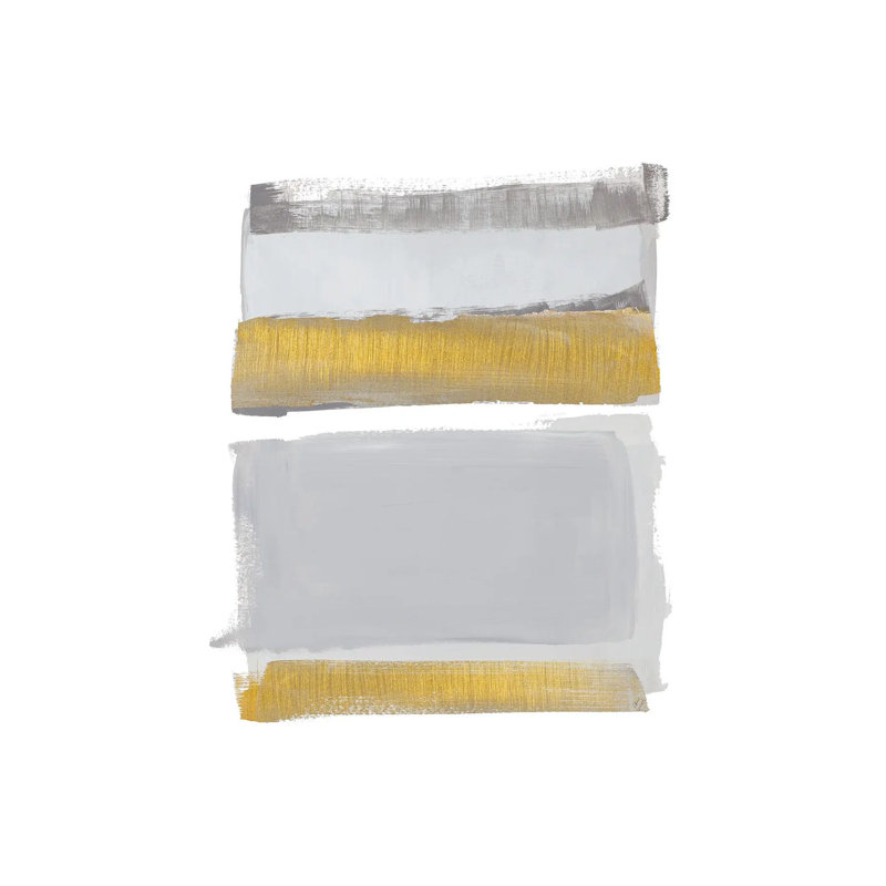 World Of Golden Gray by Lanie Loreth - Wrapped Canvas Gallery-Wrapped Canvas Giclée, 66.04 cm H x 45.72 cm W x 1.91 cm D