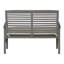 Solid Wood Acacia Outdoor Bench-115651334