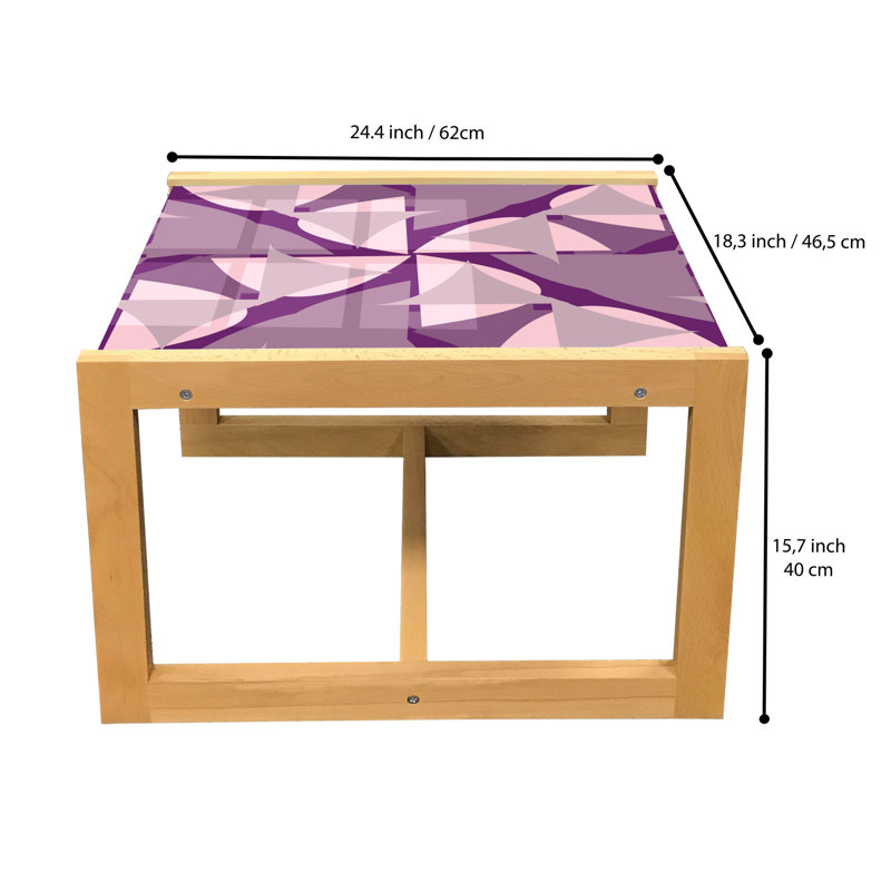 Jalaun Sled Coffee Table, 62cm H x 46cm W x 40cm D