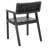 Radbroke 18'' H Solid Wood Armchair-675577274