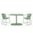 Bistro Set - Matte Dark Green