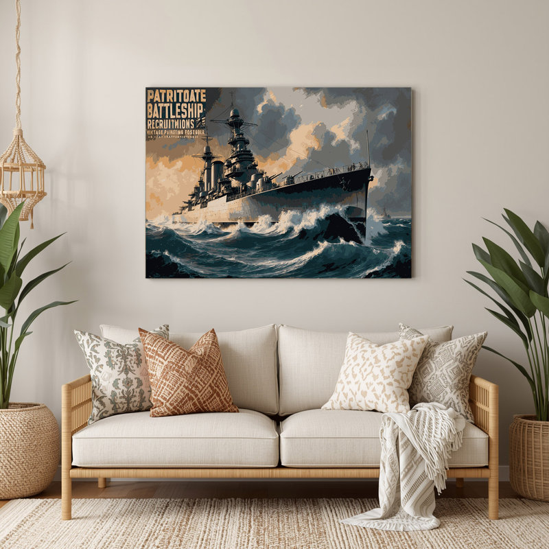 Transport, affiches rétro sur le transport maritime, H 20 po x l 24 po x P 0,05 po
