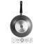 Stoneline Non-Stick Aluminum Wok Set with Lid