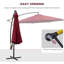295cm Cantilever Parasol-639668644
