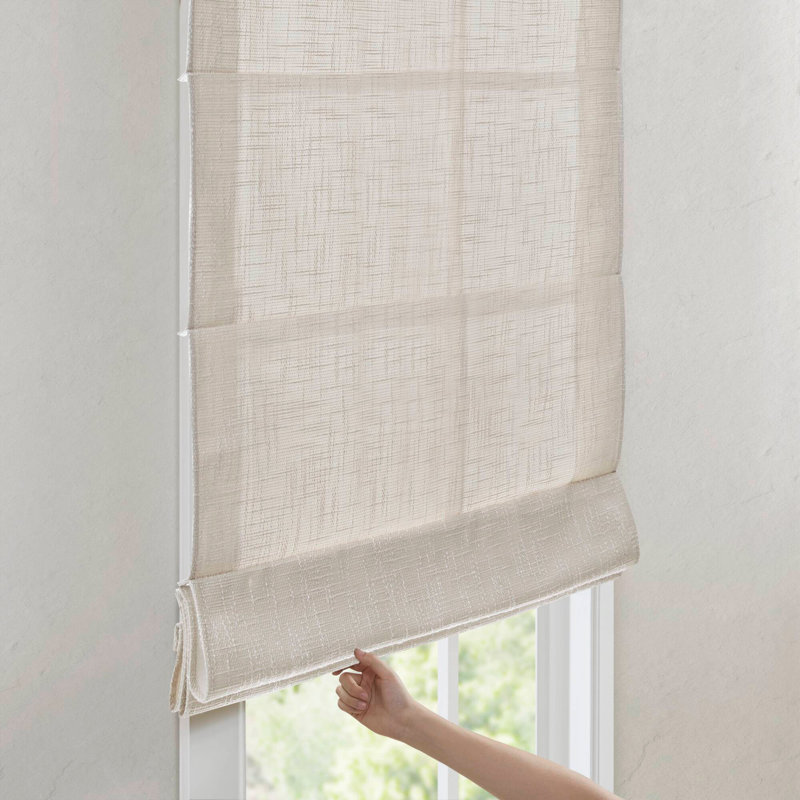 1- Piece 31x64" Room Darkening Cordless Roman Shade