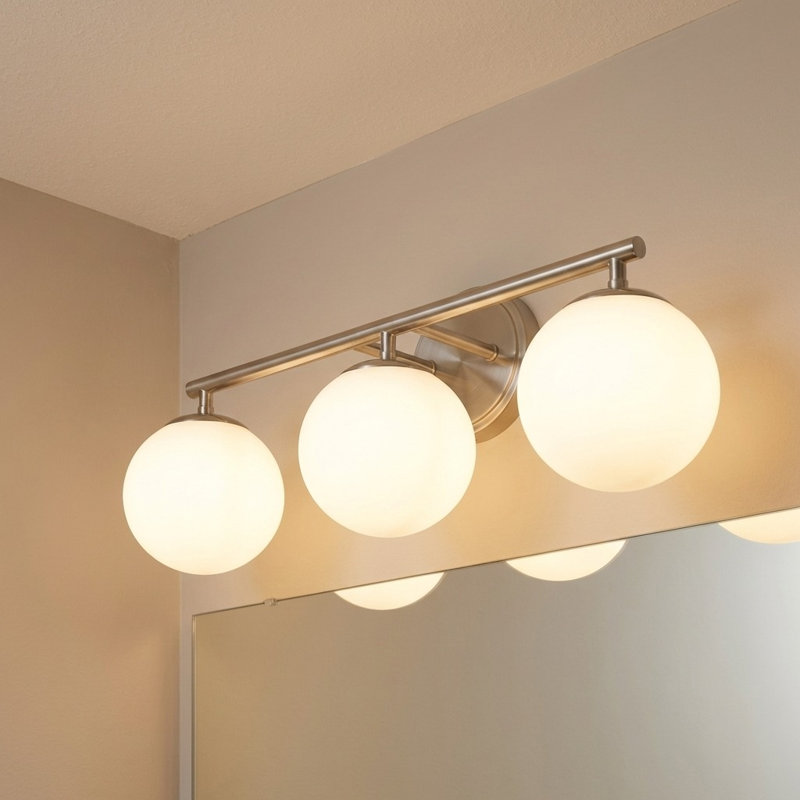 Meuble-lavabo, Non, Nickel brossé, 3