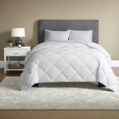 Ensemble de literie en coton blanc de qualité supérieure, édredon hypoallergénique sans plumes pour les nuits froides