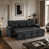 Black Faux Leather