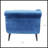 Chaise Lounge With Scroll Arm