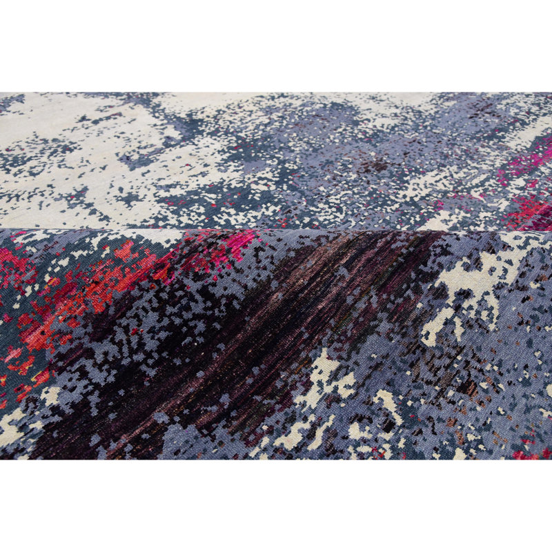 Abstract Area Rug, Rectangle 9' x 12'