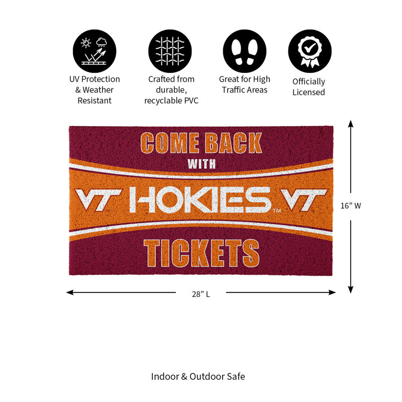 Paillasson NCAA, NCAA Hokies
