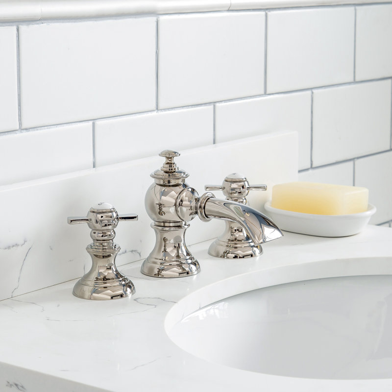 Ensemble de meuble-lavabo simple 24 po Bernardo, Blanc pur