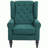 Button-Tufted Accent Armchair