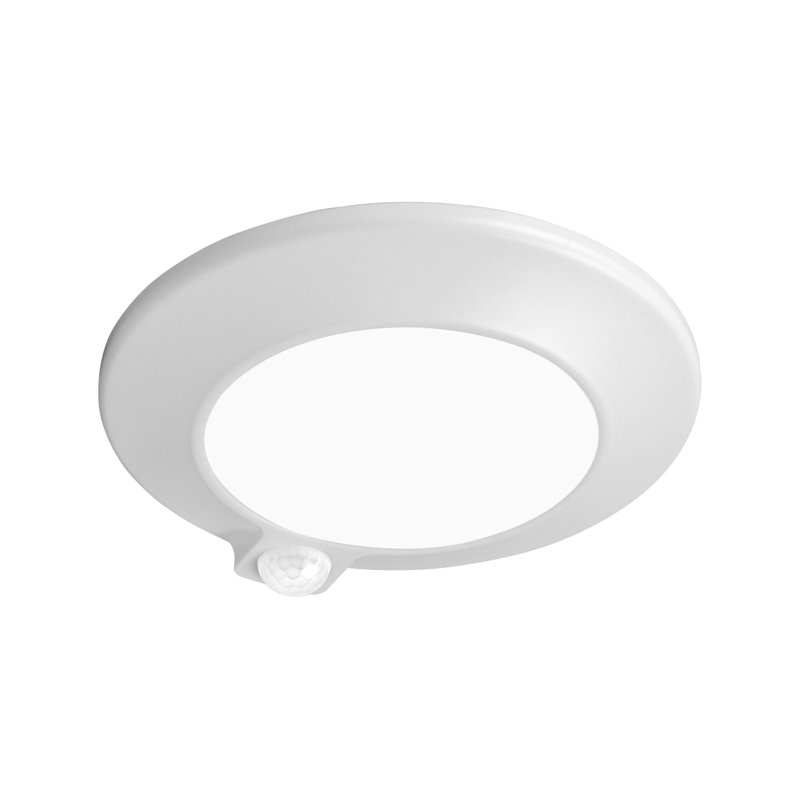 LED Flush Mount, 1.1" H x 6.86" W x 6.86" D