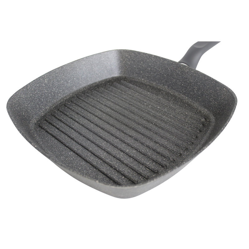 Barbecue carré profond de 11 po Imusa GAU-80493 Gusto, gris