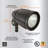 Black Integrated LED Metal Spot Light