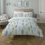 Loire Scandi Leaf Reversible Duvet Cover Set with Pillowcases Quilt Cover Soft and Breathable-93885415-93885411