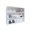 Étagère murale à 3 chambres, blanc-1195636006