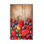 Durable Woven Carpet (50 x 80 cm / 1.6 x 2.6 ft), 100% Polyester, 0.3 in Pile Height | Antibacterial, Non-Slip Underside, Machine Washable | 3D Digital Printing, Perfect for Living Room & Bedroom Decor