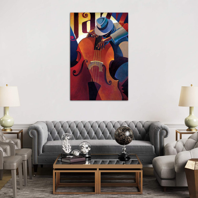 Straight Ahead by Keith Mallett - Print on Canvas, 30.48 cm H x 45.72 cm W