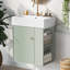 Meuble-lavabo 21,6 po avec lavabo en céramique-107239773