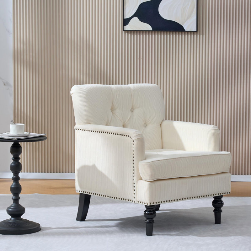 Fauteuil club H & M, Beige