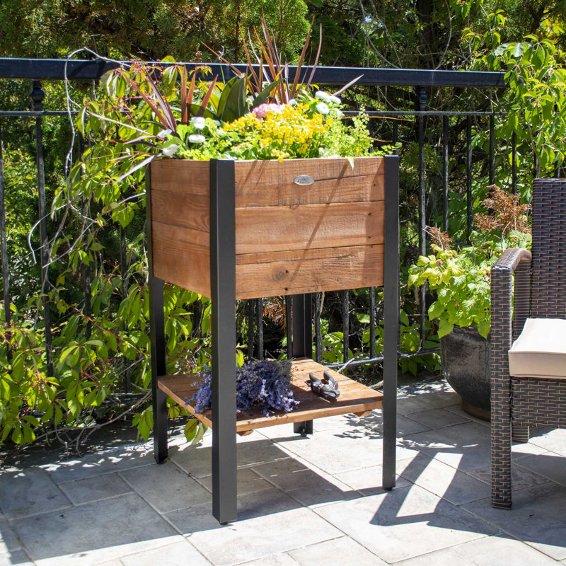 Wood Raised Garden Bed