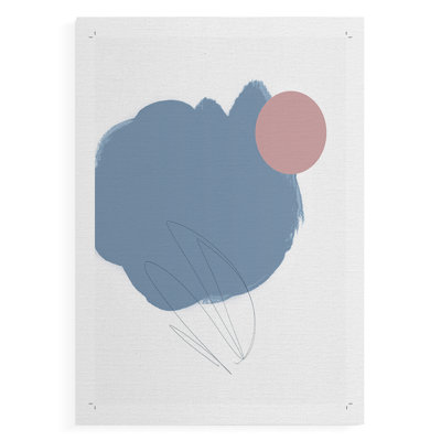 Elementary Abstract II - Impression sur toile seulement - NON CADRE