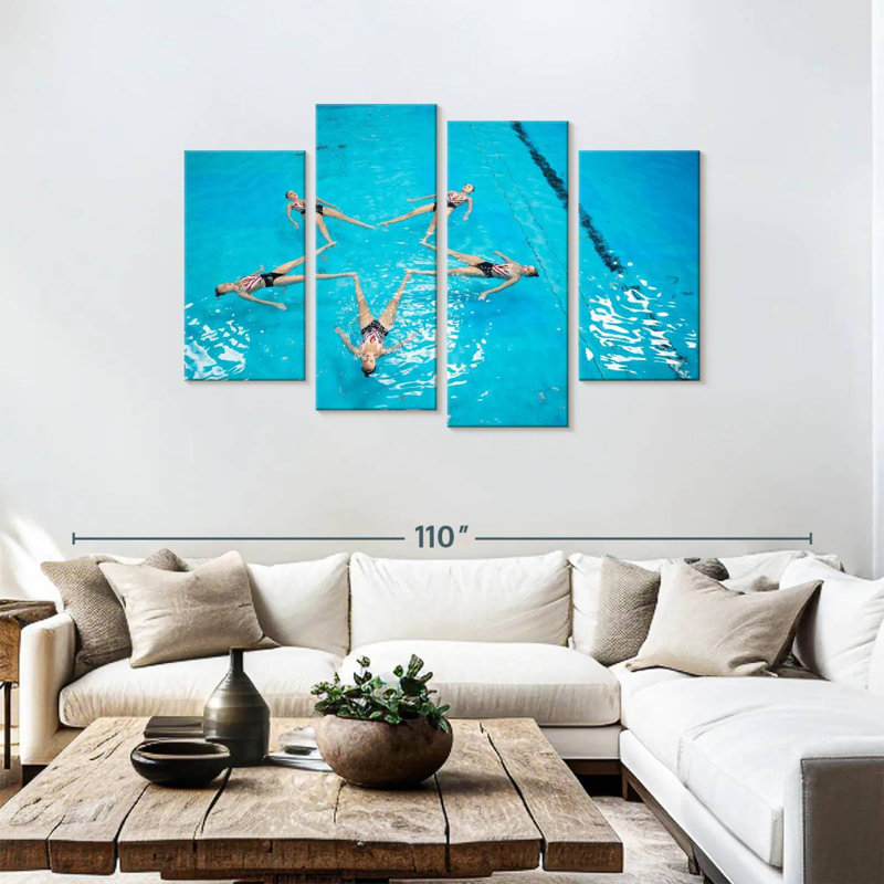 Sireci Synchronized Swimming Star, 48" H x 75" W
