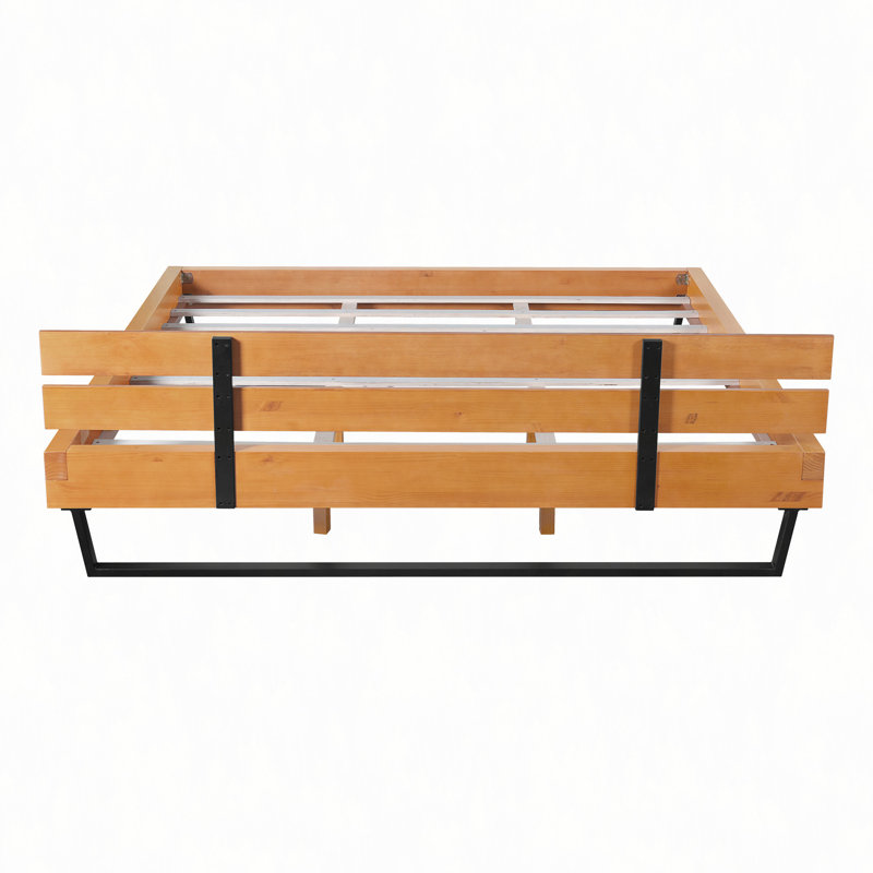 Pine Wood Bed Frame