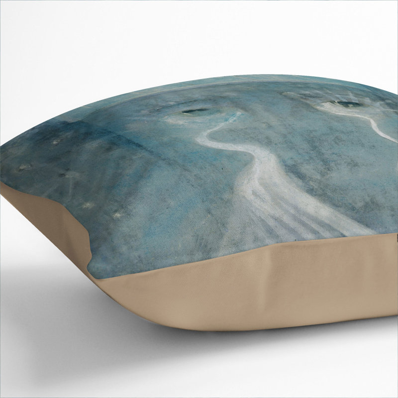 Eternity Square Throw Cushion, Stone, 55cm H x 55cm W x 20cm D