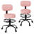 Adjustable Drafting Chair with Back Support Rolling Swivel Stool-613417635-613397749