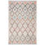 Tapis géométrique en jute tissé à la main Janet-514624724