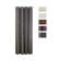 Alderete Cotton Blend Eyelet Curtain single Panel, opaque-23740009-23740016
