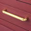 Brass U-Shaped Pull Handle - High Polish